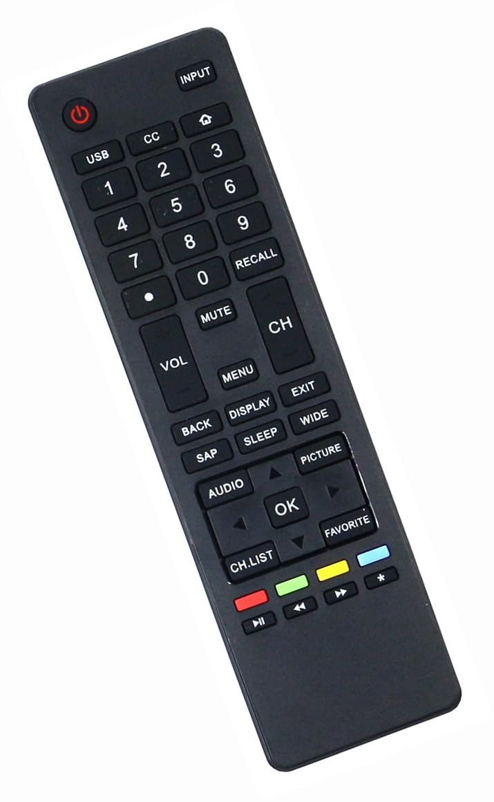 UBay Remote Control HTR-A18M fit for Haier LCD LED TV LE58F3281 32D3000 LE32M600M20 LE32F32200 LE24M600M80 65d3550 LE39M600M80 40D3500M 48D3500 LE48M600M80 LE50M600M80 55D3550 - Image 4